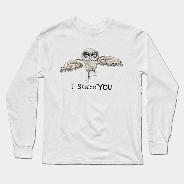 I stare you Long Sleeve T-Shirt by msmart